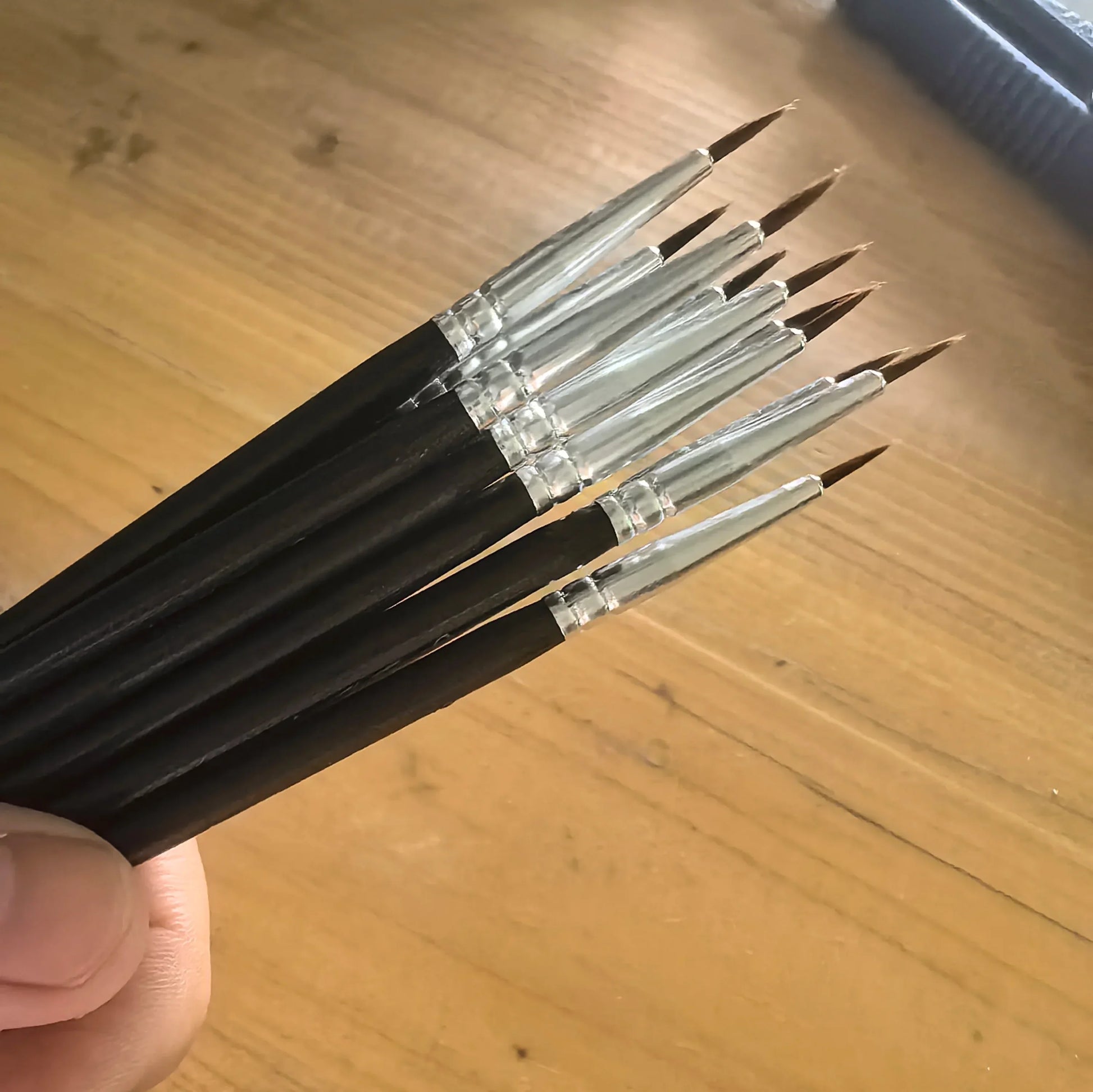 Buy The Best By Artsulli - Art is Long Life Short - 10pcs Fine Line Pens - 0.7/1.1/1.5mm Thin Hook Nylon Brushes for Hand Painting Acrylic