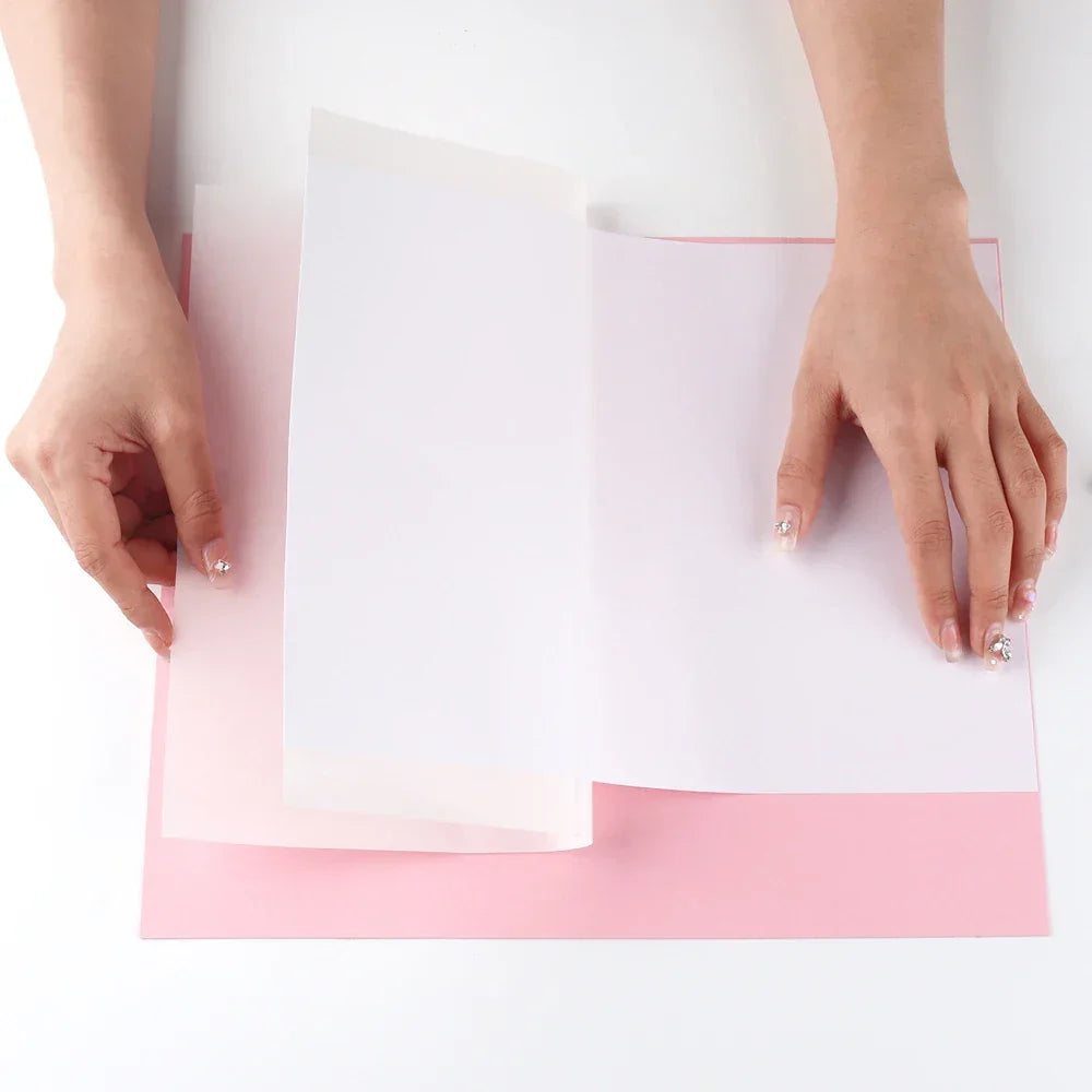 Buy The Best By Artsulli - Art is Long Life Short - 10Pcs/set Clear Double Sided Adhesive Sheets Tap Sheet Sticky Film for Arts Craft Photo