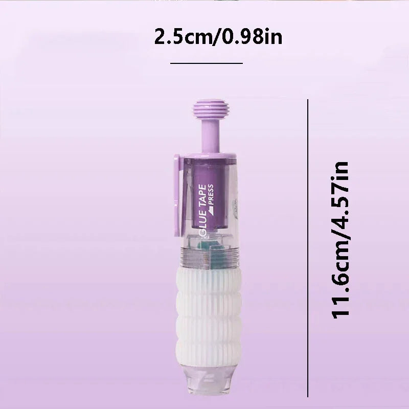 Buy The Best By Artsulli - Art is Long Life Short - 1pc 360° rotating double-sided adhesive tape for manual DIY scrapbook gluing office