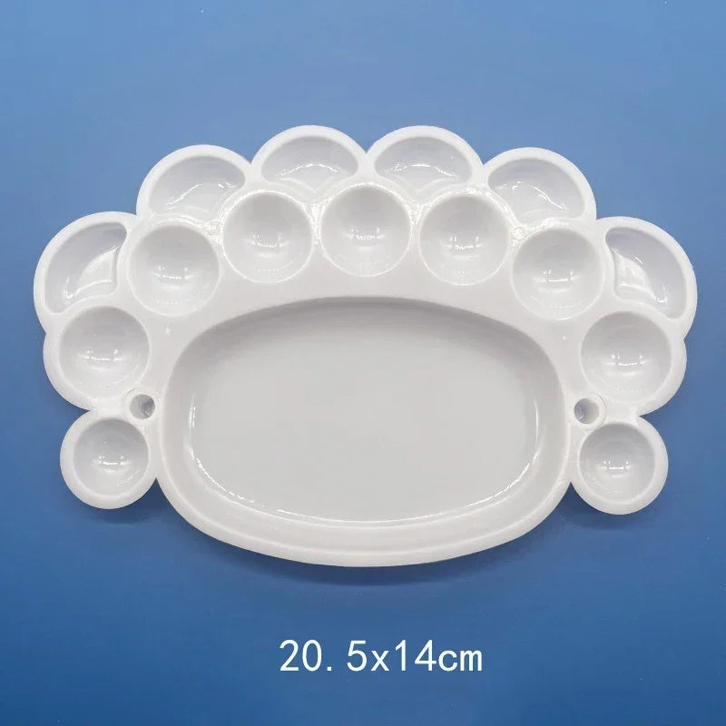 Buy The Best By Artsulli - Art is Long Life Short - 1PC Painting Palette Reusable Clean Easily Plastic Paint Tray Supplies Essential