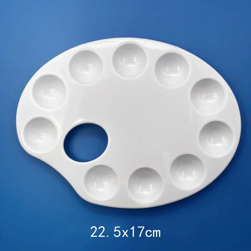 Buy The Best By Artsulli - Art is Long Life Short - 1PC Painting Palette Reusable Clean Easily Plastic Paint Tray Supplies Essential