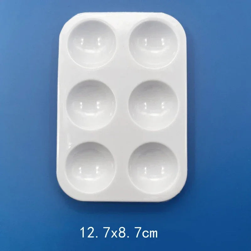 Buy The Best By Artsulli - Art is Long Life Short - 1PC Painting Palette Reusable Clean Easily Plastic Paint Tray Supplies Essential