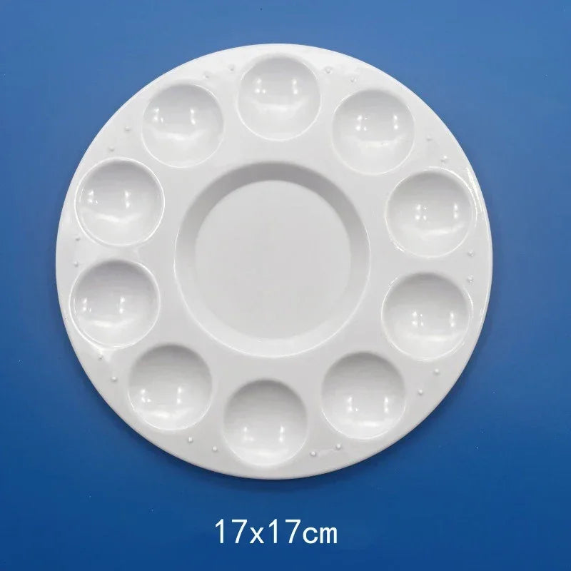 Buy The Best By Artsulli - Art is Long Life Short - 1PC Painting Palette Reusable Clean Easily Plastic Paint Tray Supplies Essential