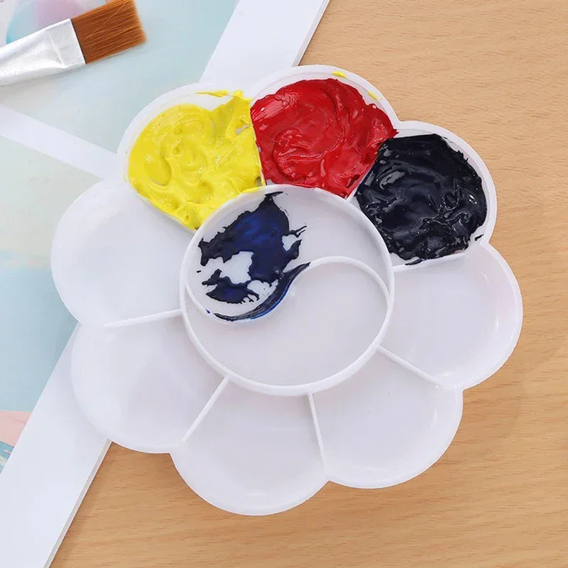 Buy The Best By Artsulli - Art is Long Life Short - 1PC Painting Palette Reusable Clean Easily Plastic Paint Tray Supplies Essential