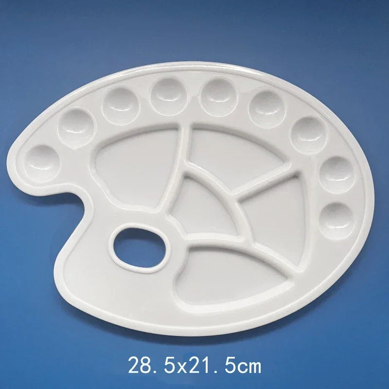 Buy The Best By Artsulli - Art is Long Life Short - 1PC Painting Palette Reusable Clean Easily Plastic Paint Tray Supplies Essential