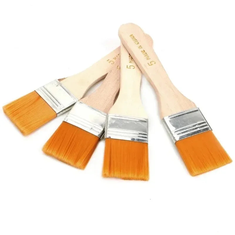 Buy The Best By Artsulli - Art is Long Life Short - 2Pcs Hair Painting Brushes Set Nylon Bristle Acrylic Oil Paint Brush Watercolor Drawing