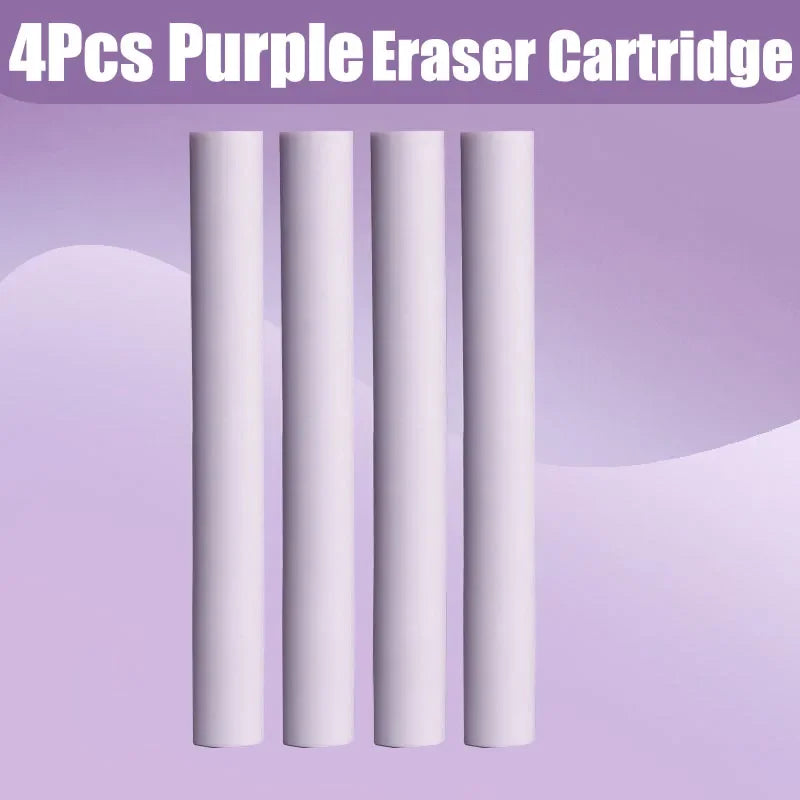 Buy The Best By Artsulli - Art is Long Life Short - 3in1 Press Eraser Pen Set Cute Retractable Rubber Push-pull Mechanical Stationery