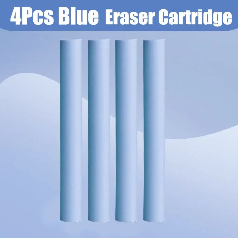 Buy The Best By Artsulli - Art is Long Life Short - 3in1 Press Eraser Pen Set Cute Retractable Rubber Push-pull Mechanical Stationery