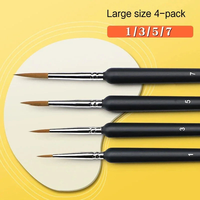 Buy The Best By Artsulli - Art is Long Life Short - 4/5/8/10/11Pcs Borrence Brush Watercolors Hook Line Pen Supplies Drawing Artist Fine