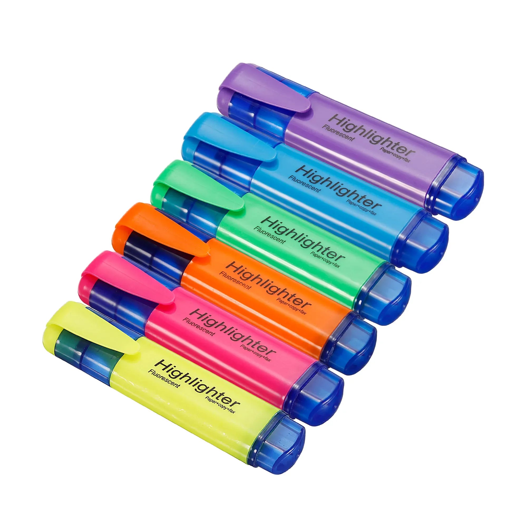 Buy The Best By Artsulli - Art is Long Life Short - 4/6Pc Highlighter Fluorescent Pen Broad Tip Writing Marker Pens for Drawing Doodling