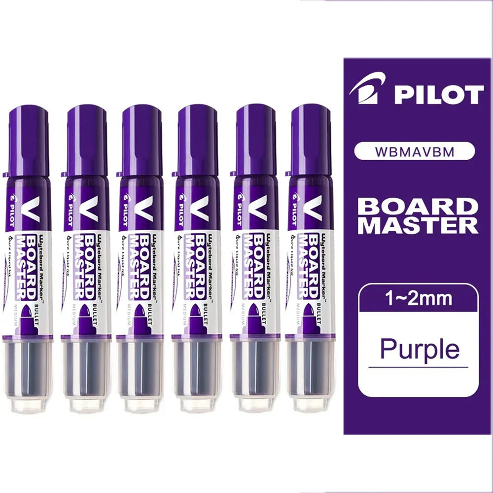 Buy The Best By Artsulli - Art is Long Life Short - 6 Pcs Pilot Whiteboard Marker Is Environmentally Friendly and Non-toxic 2.3 Mm (Medium