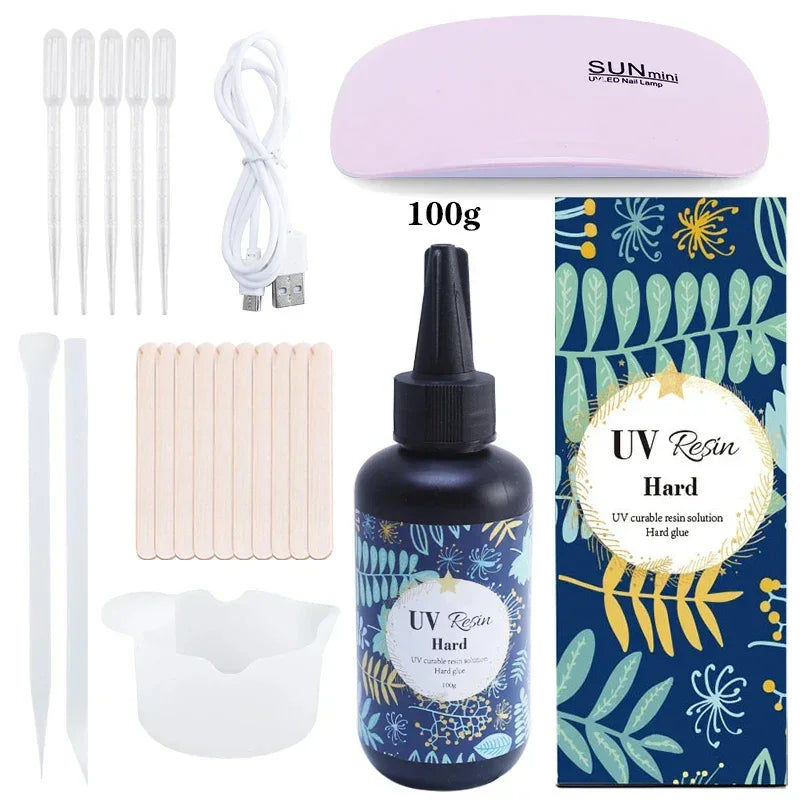 Buy The Best By Artsulli - Art is Long Life Short - All in One Silicone Molds Starter Kit with 1:1 Clear Epoxy Resin for Office Home Decor