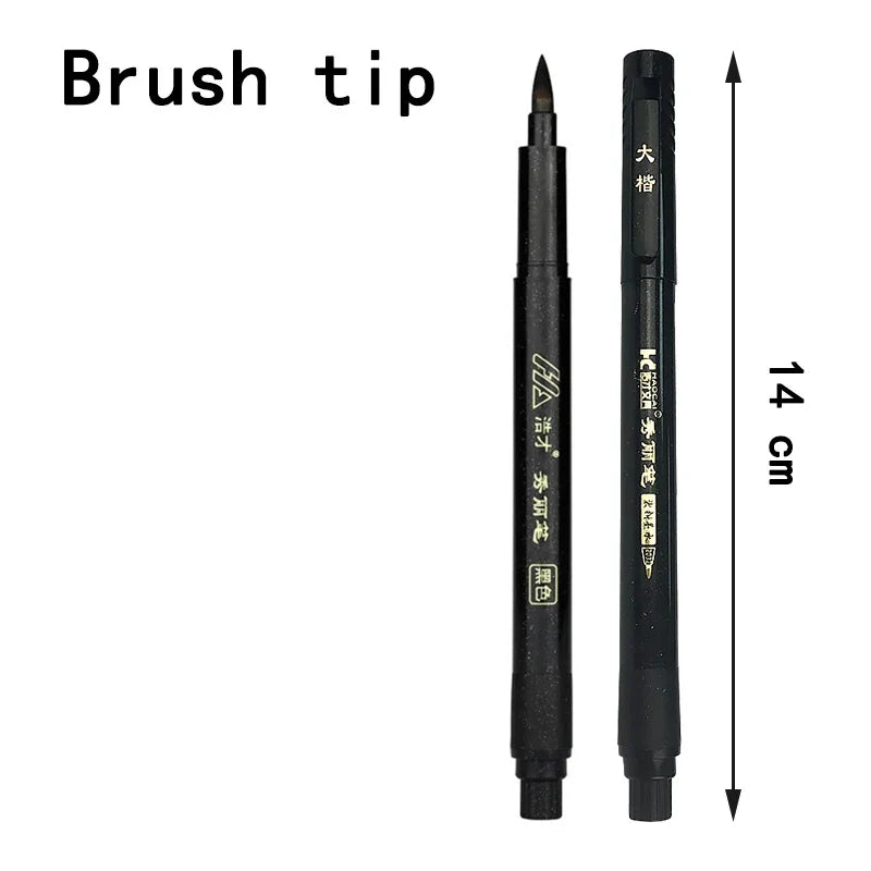 Buy The Best By Artsulli - Art is Long Life Short - Calligraphy Marker Pens Brush Pen Craft Supplies Writing Office School Stationery