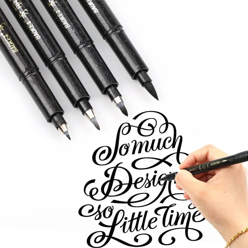 Buy The Best By Artsulli - Art is Long Life Short - Calligraphy Marker Pens Brush Pen Craft Supplies Writing Office School Stationery