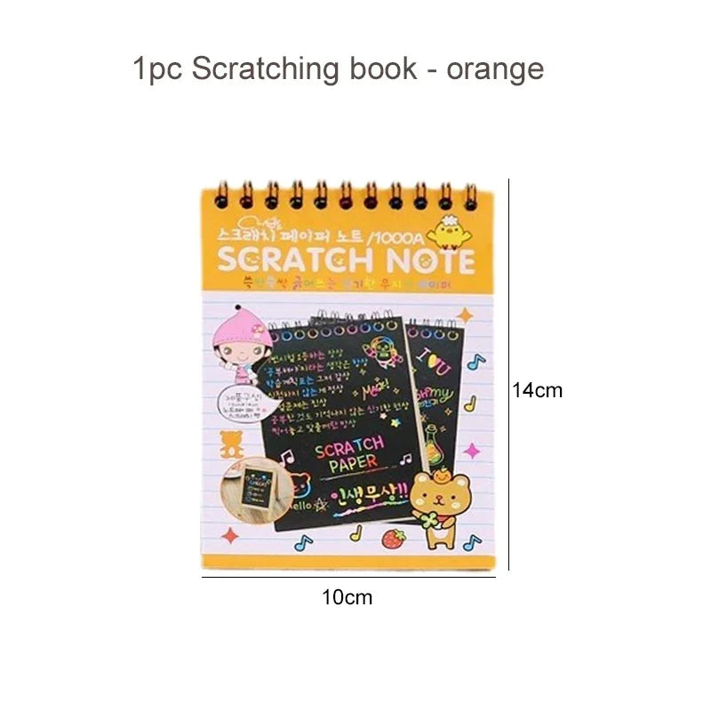 Buy The Best By Artsulli - Art is Long Life Short - Colorful Scratch Paper Drawing Template Office Educational Supplies Teaching Aids