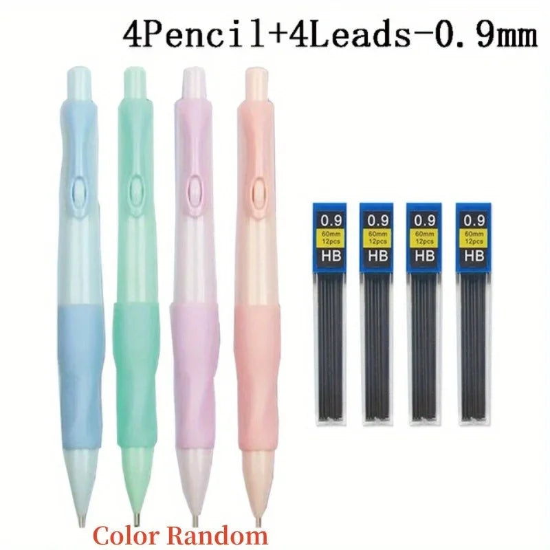 Buy The Best By Artsulli - Art is Long Life Short - Comfortable Grip Mechanical Pencil Set 0.5/0.7/0.9/2.0MM Leads 2B Writing Office