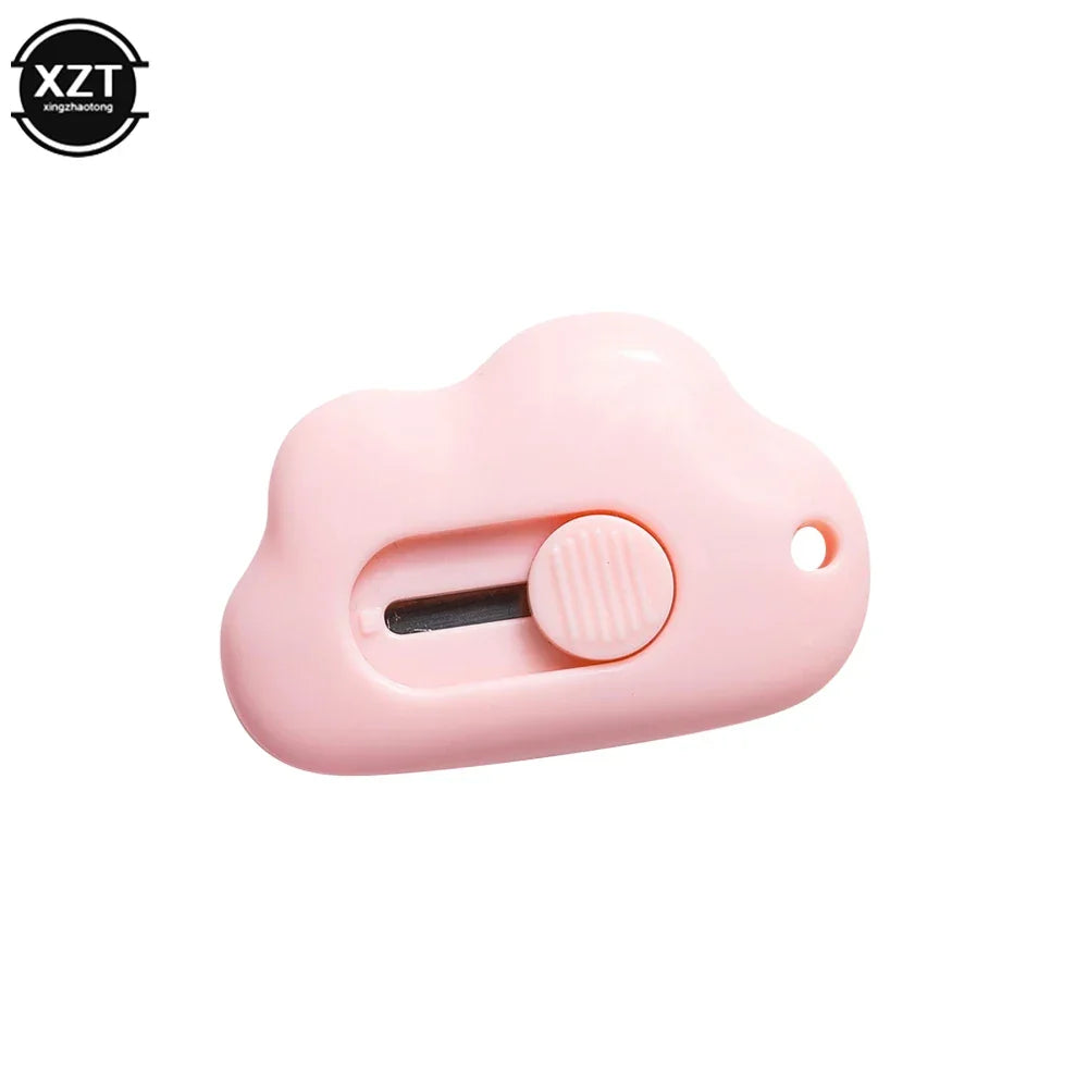 Buy The Best By Artsulli - Art is Long Life Short - Creative Cute Cloud Knife Color Mini Portable Multi-purpose Paper Blade Office