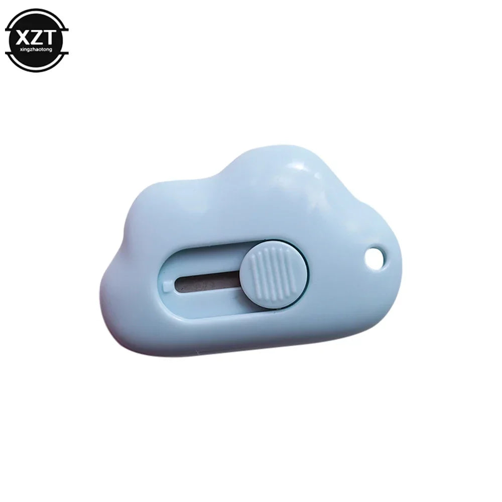 Buy The Best By Artsulli - Art is Long Life Short - Creative Cute Cloud Knife Color Mini Portable Multi-purpose Paper Blade Office