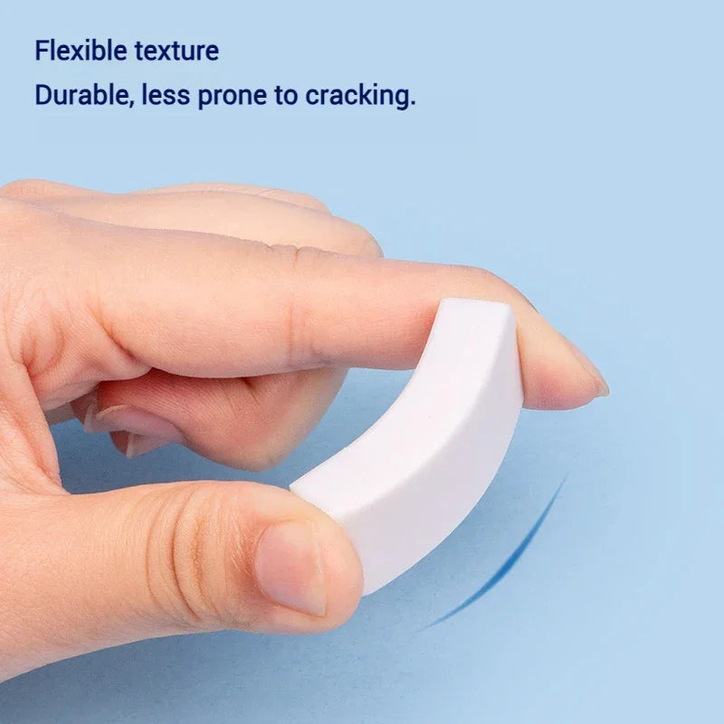 Buy The Best By Artsulli - Art is Long Life Short - Deli 2B White Erasers Soft PVC Mess-Free Clean Rubber for Pencils Exam Office School