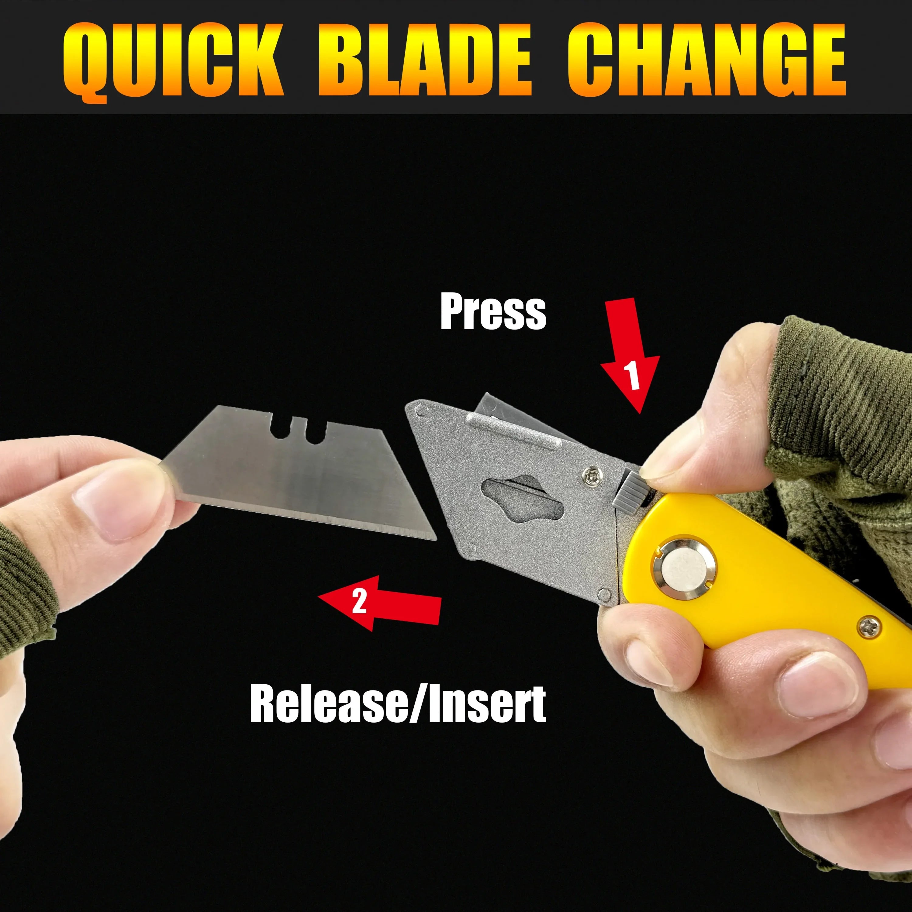 Buy The Best By Artsulli - Art is Long Life Short - Folding Knife - 10 blades box opener office supplies wallpaper knife multi-functional