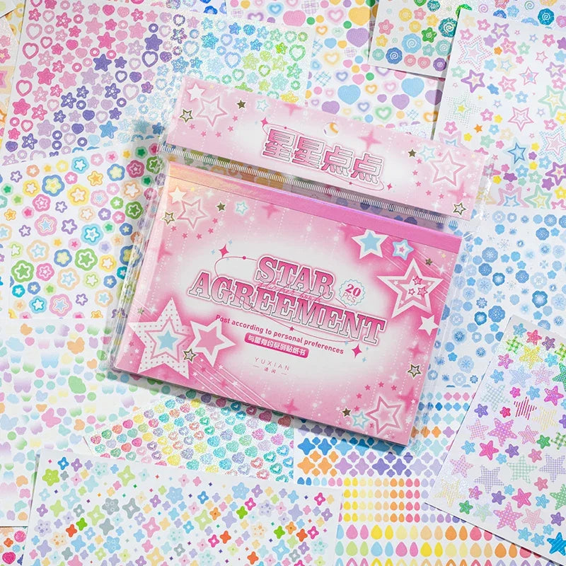 Buy The Best By Artsulli - Art is Long Life Short - Frosted Cartoon Handbook Stickers Book DIY Planner Decorative Waterproof Material