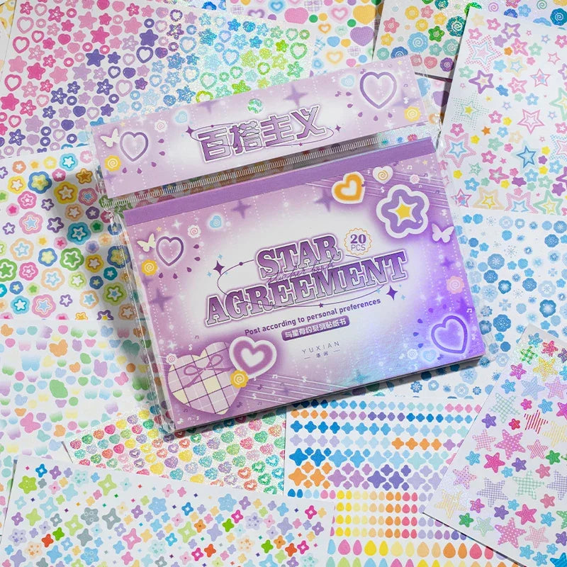 Buy The Best By Artsulli - Art is Long Life Short - Frosted Cartoon Handbook Stickers Book DIY Planner Decorative Waterproof Material