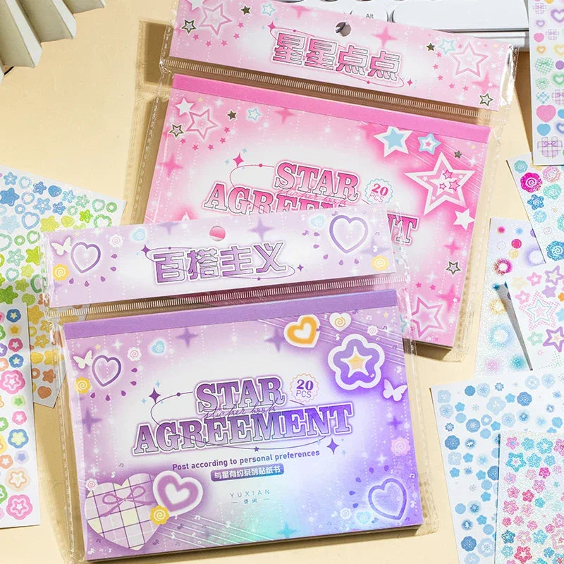 Buy The Best By Artsulli - Art is Long Life Short - Frosted Cartoon Handbook Stickers Book DIY Planner Decorative Waterproof Material