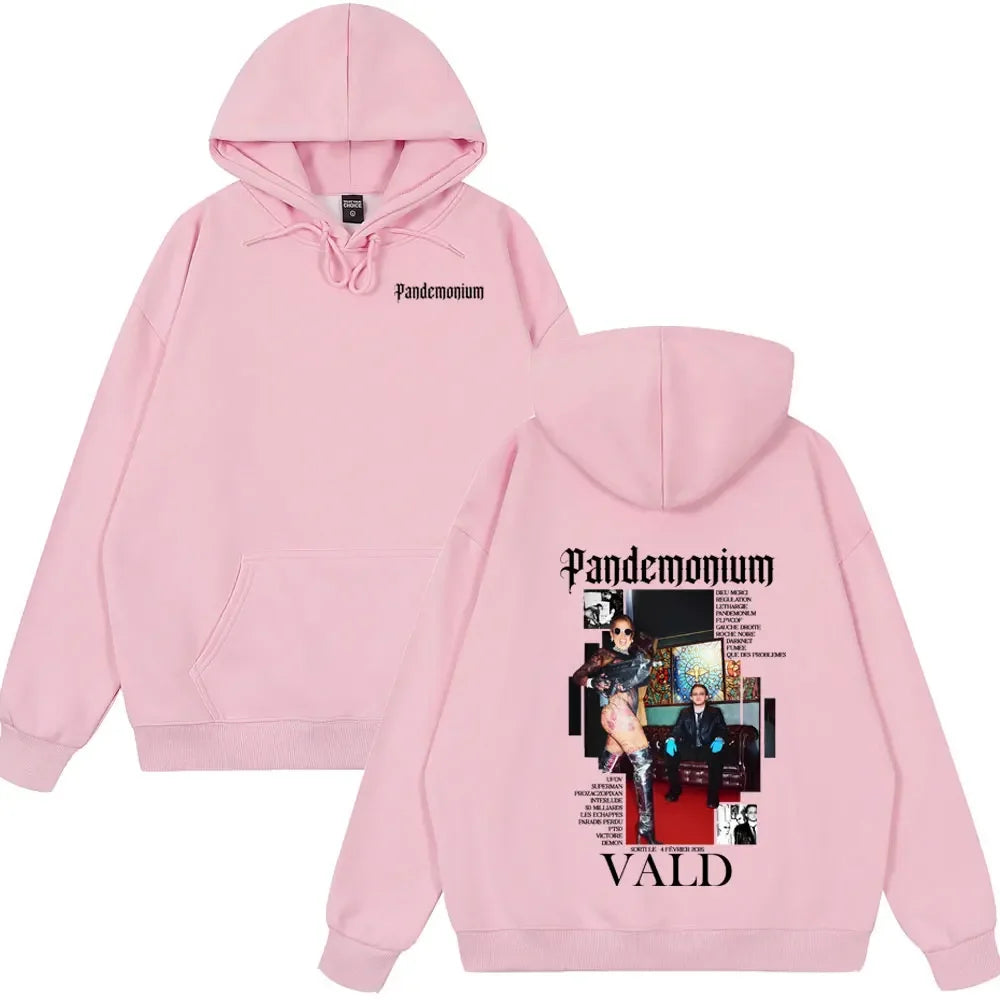 Buy The Best By Artsulli - Art is Long Life Short - Hot Sale Wear Rapper Vald PANDEMONIUM Album Graphic Hoodie Men Women Hip Hop Fashion