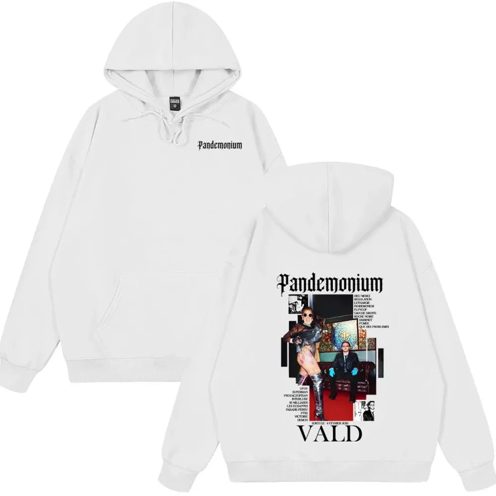 Buy The Best By Artsulli - Art is Long Life Short - Hot Sale Wear Rapper Vald PANDEMONIUM Album Graphic Hoodie Men Women Hip Hop Fashion