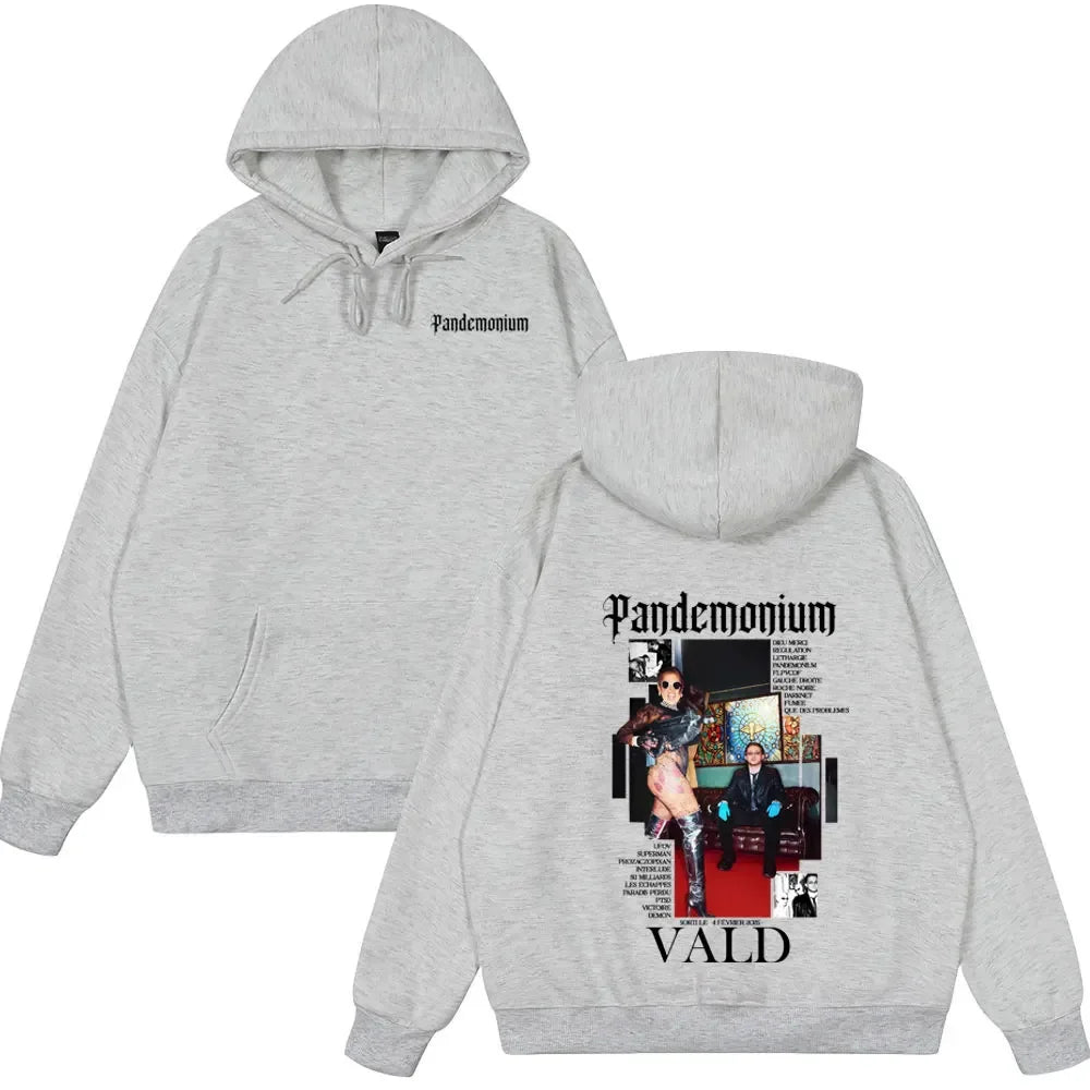 Buy The Best By Artsulli - Art is Long Life Short - Hot Sale Wear Rapper Vald PANDEMONIUM Album Graphic Hoodie Men Women Hip Hop Fashion
