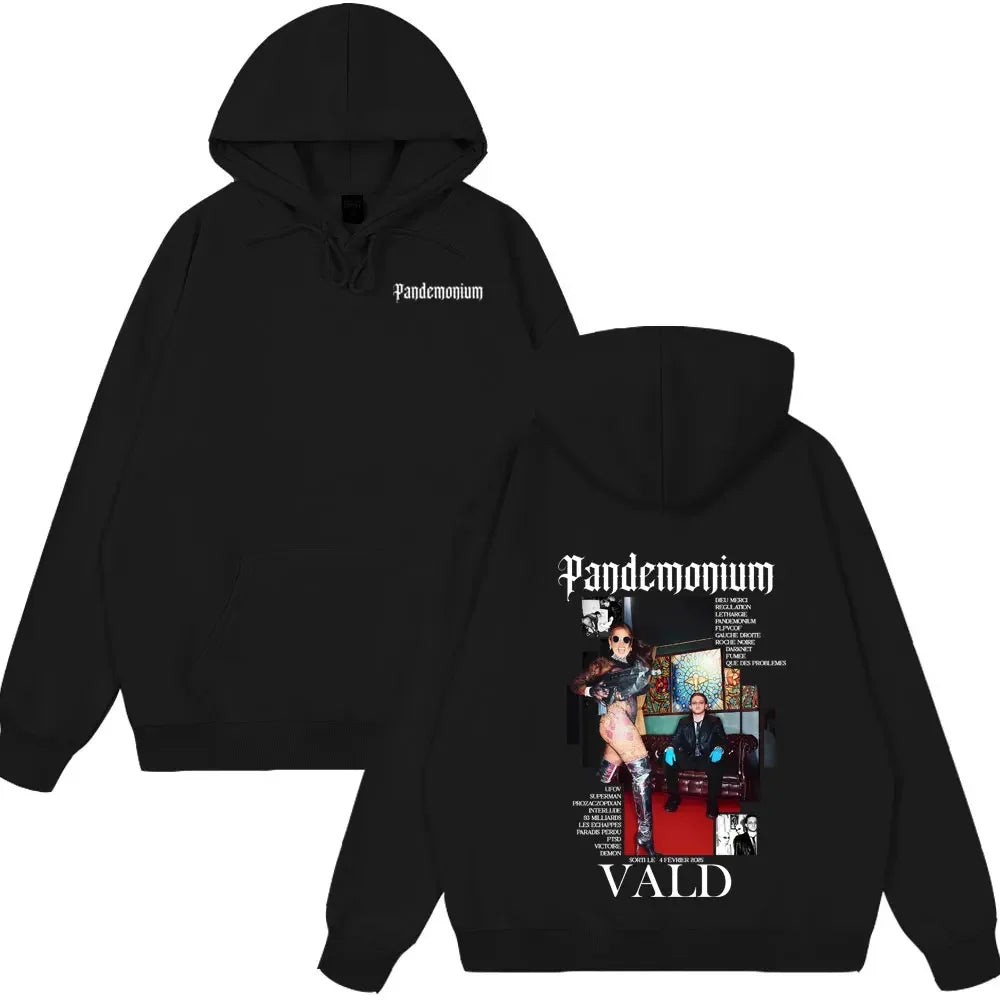 Buy The Best By Artsulli - Art is Long Life Short - Hot Sale Wear Rapper Vald PANDEMONIUM Album Graphic Hoodie Men Women Hip Hop Fashion