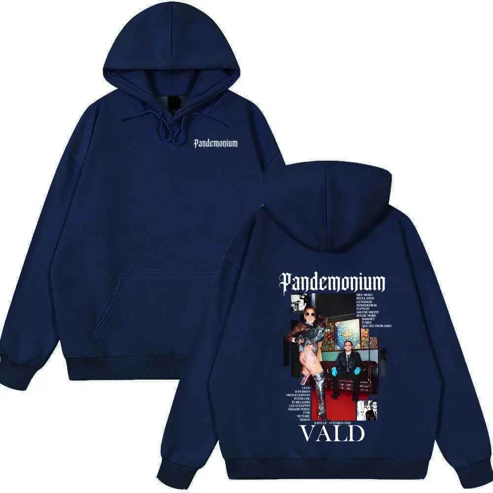 Buy The Best By Artsulli - Art is Long Life Short - Hot Sale Wear Rapper Vald PANDEMONIUM Album Graphic Hoodie Men Women Hip Hop Fashion