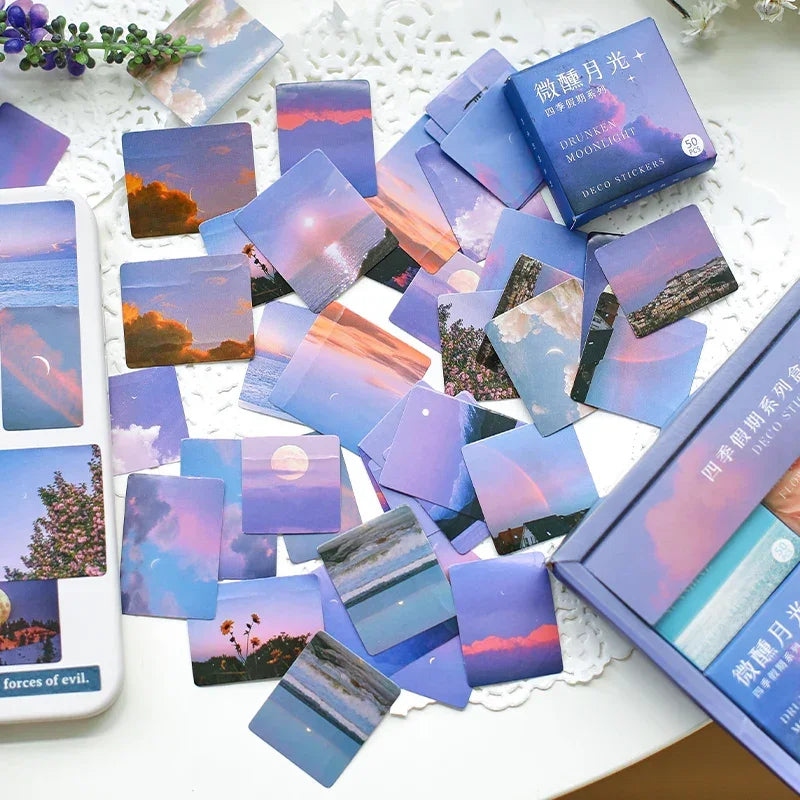 Buy The Best By Artsulli - Art is Long Life Short - JIANQI 300pcs/pack Cute Stickers Film Paper Junk Journal Collage DIY Photo Album Craft