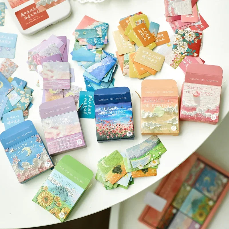 Buy The Best By Artsulli - Art is Long Life Short - Jouramm 300pcs/pack Cute Stickers Film Paper Junk Journal Collage DIY Photo Album Craft