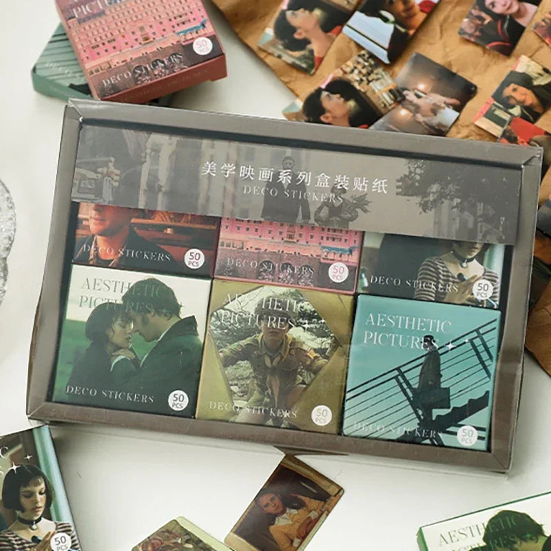 Buy The Best By Artsulli - Art is Long Life Short - Jouramm 300pcs/pack Cute Stickers Film Paper Junk Journal Collage DIY Photo Album Craft