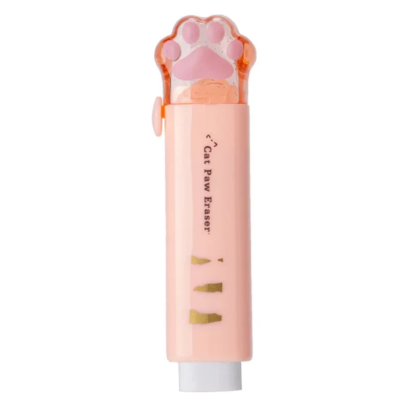 Buy The Best By Artsulli - Art is Long Life Short - Kawaii Retractable Eraser Cute Cat Korean Stationery Rubber Drawing Erasers Children’s