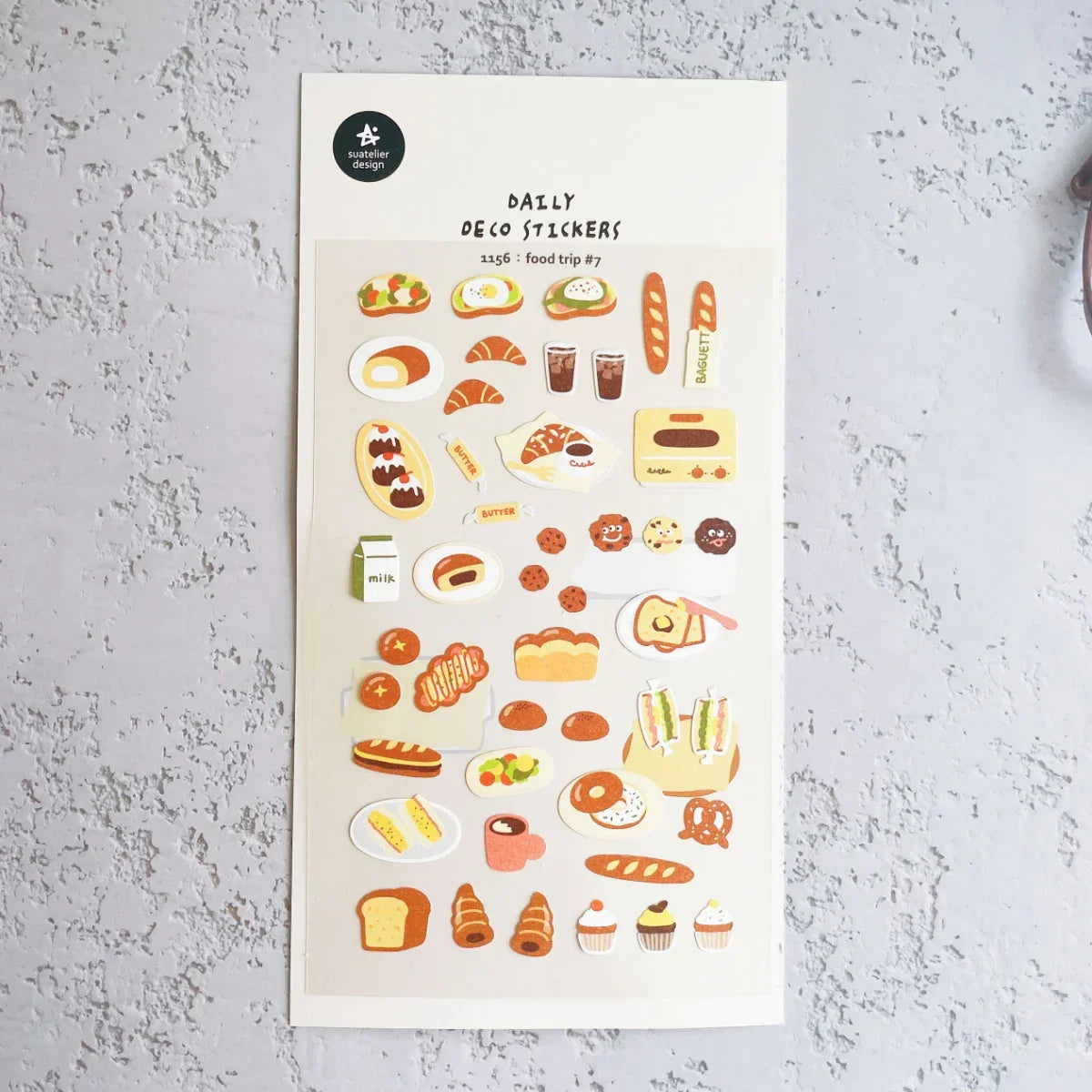 Buy The Best By Artsulli - Art is Long Life Short - Korean Import Original Suatelier Daily Stickers Scrapbooking Diy Journal Stationery