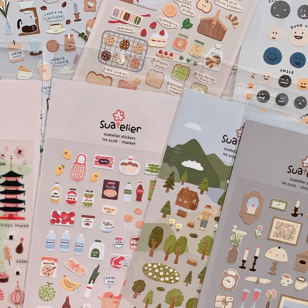 Buy The Best By Artsulli - Art is Long Life Short - Korean Import Original Suatelier Daily Stickers Scrapbooking Diy Journal Stationery