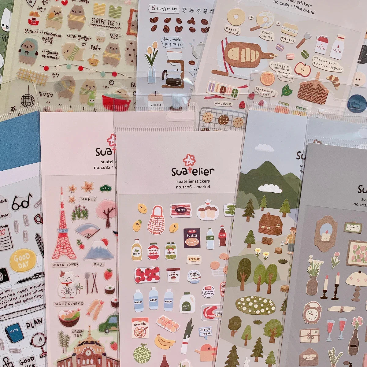 Buy The Best By Artsulli - Art is Long Life Short - Korean Import Original Suatelier Daily Stickers Scrapbooking Diy Journal Stationery
