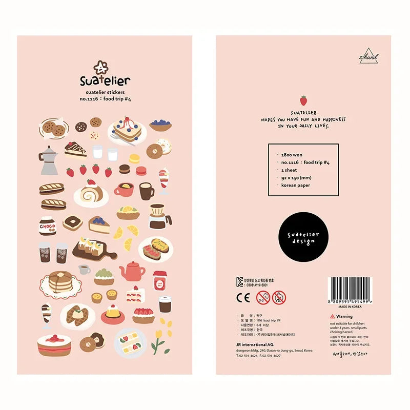 Buy The Best By Artsulli - Art is Long Life Short - Korean Import Original Suatelier Daily Stickers Scrapbooking Diy Journal Stationery