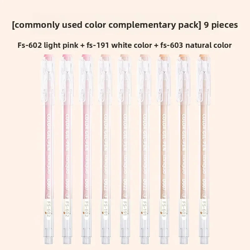 Buy The Best By Artsulli - Art is Long Life Short - LANGUO Aesthetic Overlayable Skin Tone Gel Pens High-Capacity Journaling Replacement