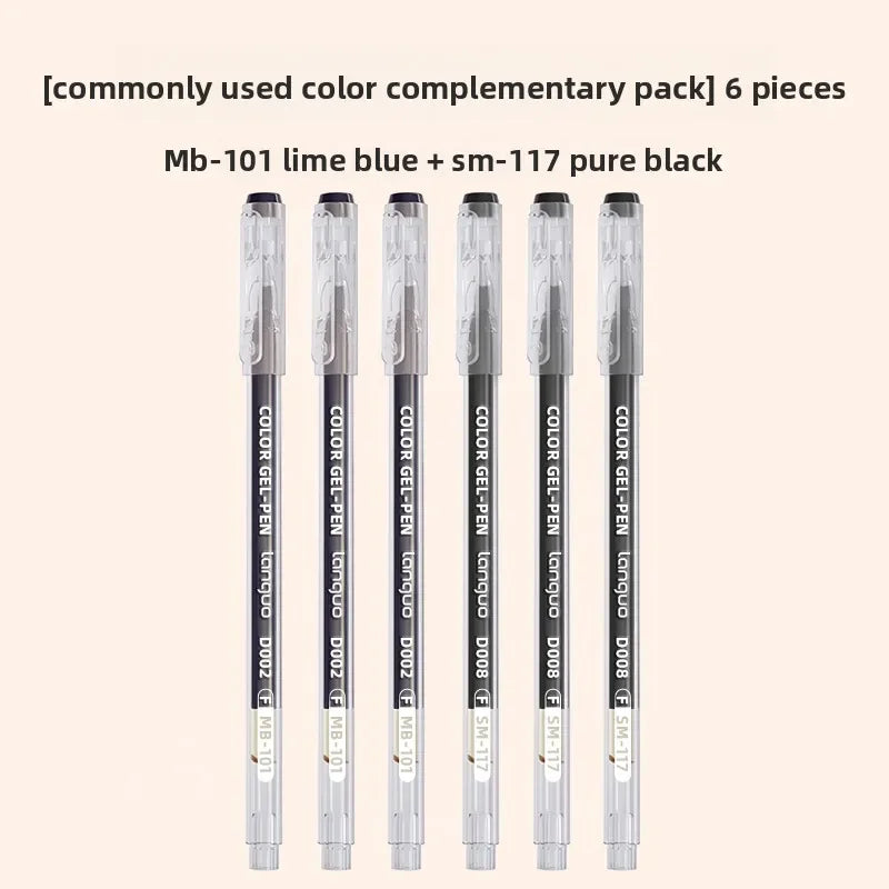Buy The Best By Artsulli - Art is Long Life Short - LANGUO High-Capacity Overlayable Skin Tone Black Drawing Gel Pens for Marker
