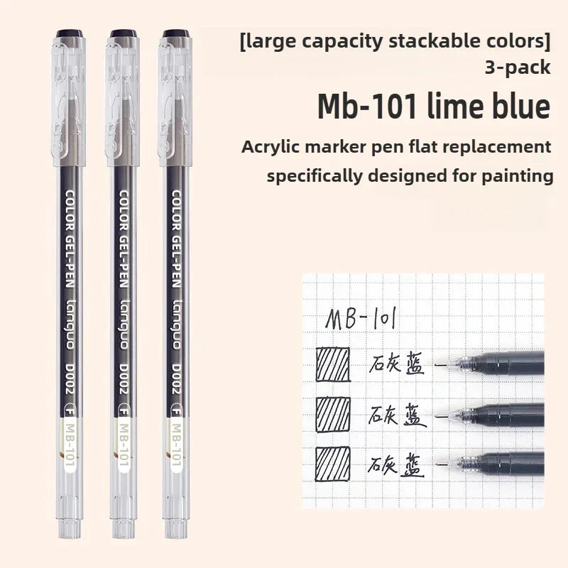 Buy The Best By Artsulli - Art is Long Life Short - LANGUO High-Capacity Overlayable Skin Tone Black Drawing Gel Pens for Marker