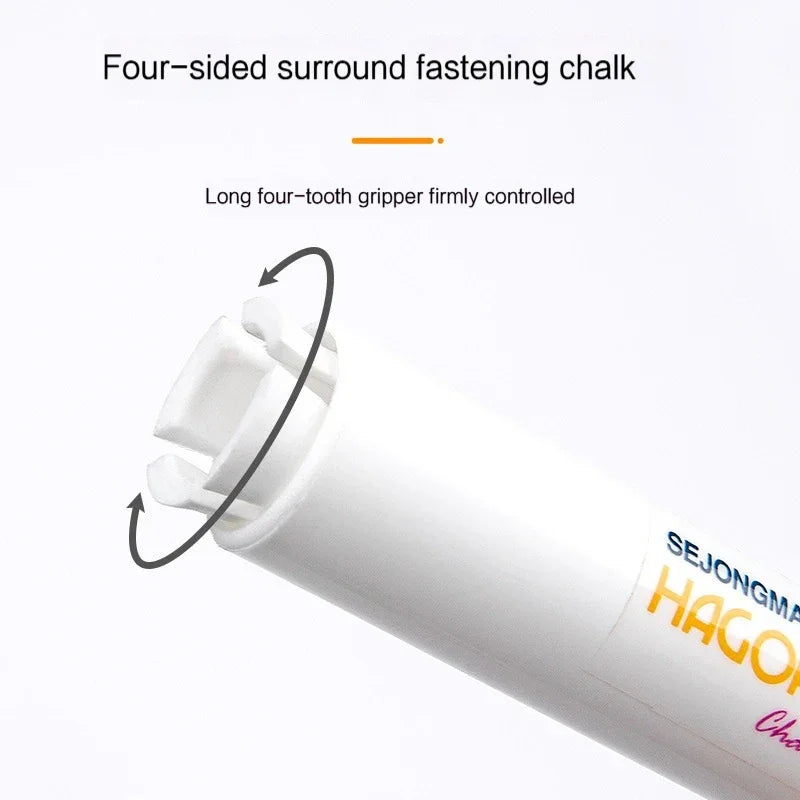 Buy The Best By Artsulli - Art is Long Life Short - Magnetic Durable Chalk Holder Clip for Teacher Writing Drawing Not Dirty Hand Plastic