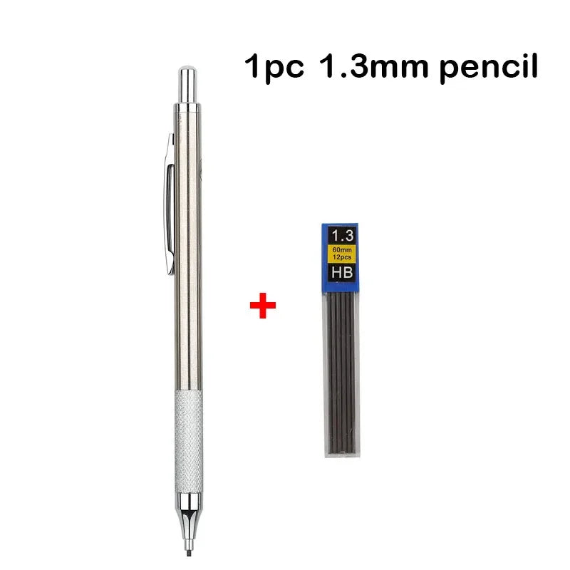 Buy The Best By Artsulli - Art is Long Life Short - Mechanical Pencil Set 0.3 0.5 0.7 0.9 1.3 2.0mm Full Metal Drawing Painting Automatic