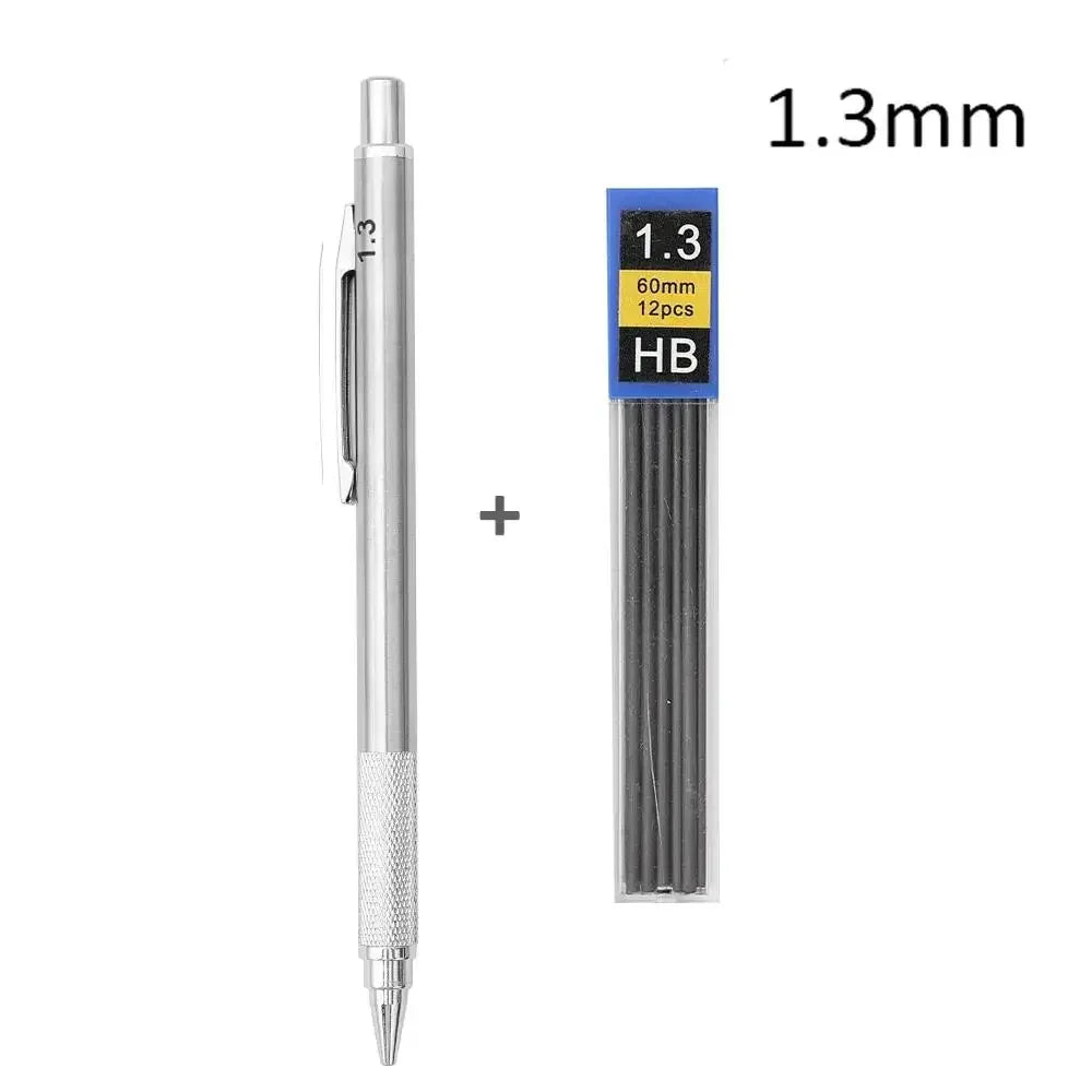Buy The Best By Artsulli - Art is Long Life Short - Metal Mechanical Pencil 0.3/0.5/0.7/0.9/1.3/2.0mm Drawing Automatic Replacement HB