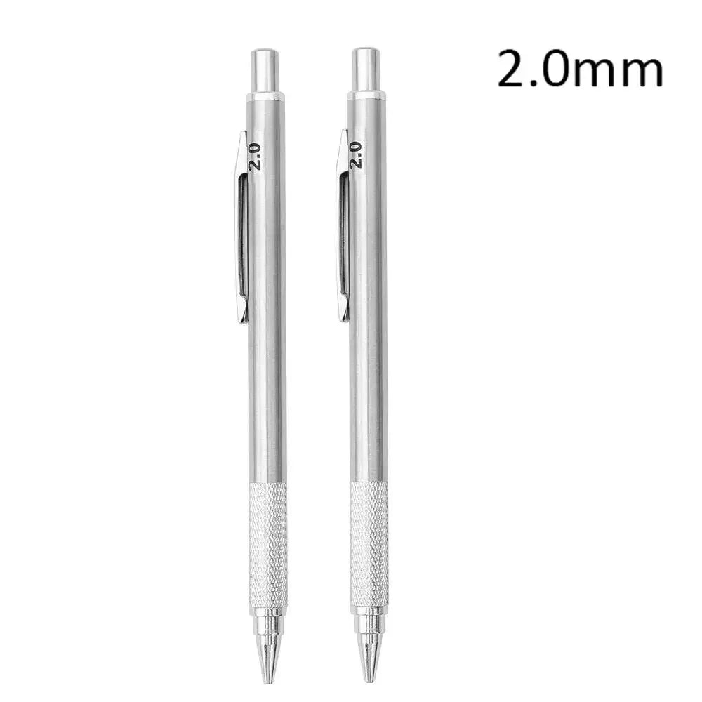Buy The Best By Artsulli - Art is Long Life Short - Metal Mechanical Pencil 0.3/0.5/0.7/0.9/1.3/2.0mm Drawing Automatic Replacement HB