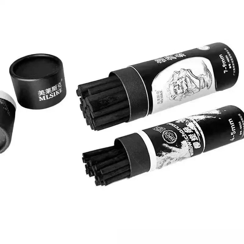 Buy The Best By Artsulli - Art is Long Life Short - MLSIKE Charcoal Sticks Willow Bars Soft Pen for Drawing Sketching Shading Artists