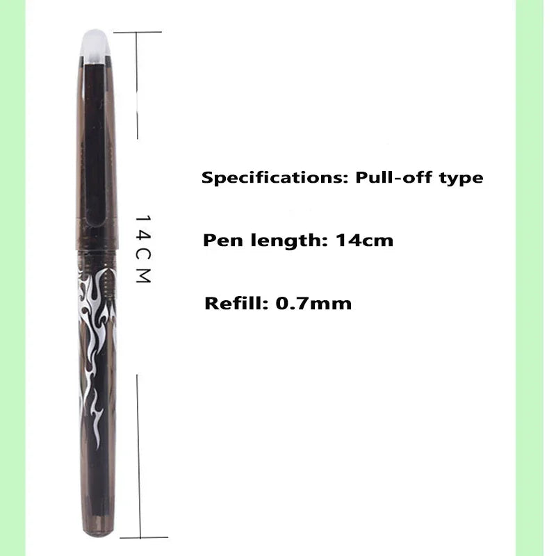 Buy The Best By Artsulli - Art is Long Life Short - Multi-color Erasable Gel Pen 0.7mm Student Writing Creative Drawing Tools Office School