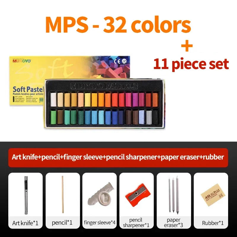 Buy The Best By Artsulli - Art is Long Life Short - MUNGYO Soft Pastels/Chalks/Sticks/Crayons for Artist Graffiti Drawing Coloring